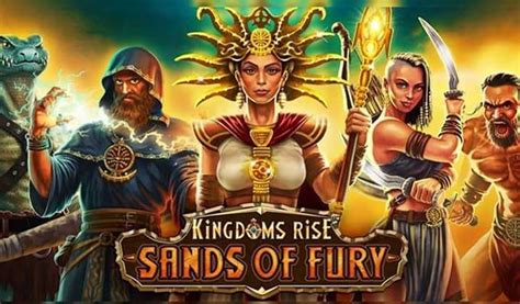 Kingdoms Rise Sands Of Fury Slot Machine by Playtech .